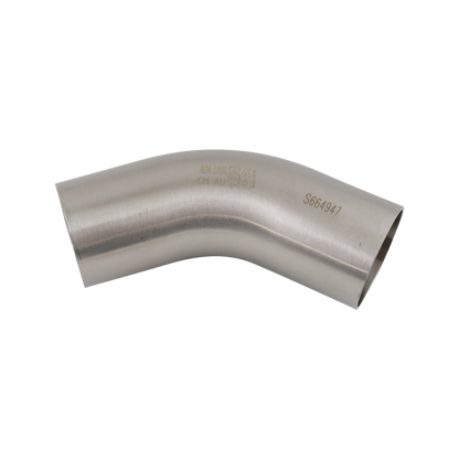 Alfa Laval 1" B2KS Bend 45° Tri-Clover® Hygienic, 304L, 0.8Ra/Polished (Int./Ext.), 3A