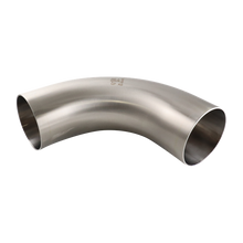 Alfa Laval 4" B2S Bend 90° Tri-Clover® UltraPure Tube, Weld, 316L, 20Ra/Polished/SF1 (Int./Ext.), ASME BPE