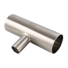 Alfa Laval 1" x 2" B7RWWW Reducing Tee, Weld, 316L, 0.5Ra/Polished/SF1 (Int./Ext.)