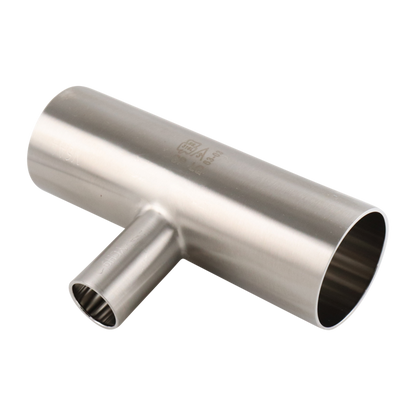 Alfa Laval 1" x 2" B7RWWW Reducing Tee, Weld, 316L, 0.5Ra/Polished/SF1 (Int./Ext.)