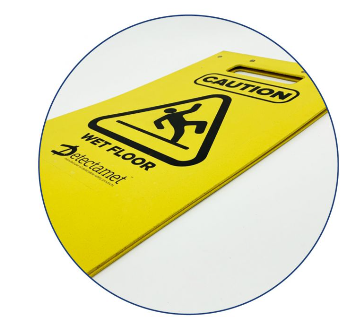 Detectamet Detectable Floor Sign