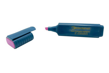 Detectamet Non Retractable Highlighters (Pack of 5)
