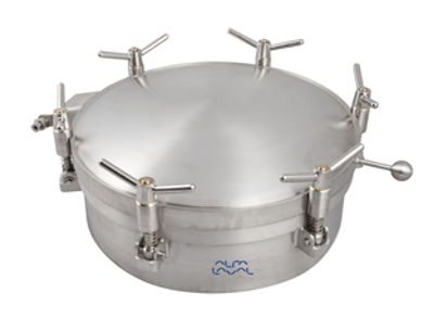 Alfa Laval 300 LKDC-LPB  Manway, 150 mm (H), EPDM, Supplied With Plastic Handles