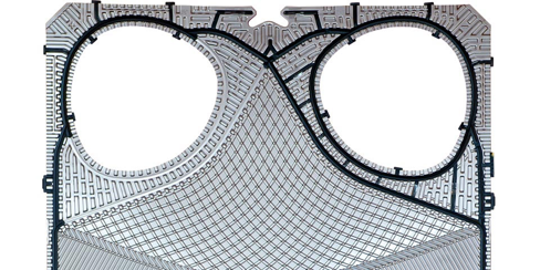 Alfa Laval M3X1A-316-0.5-NBR/C CHANNEL PLATE 2H