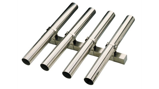 Alfa Laval 4" Standard Hygienic Tube Tri-Clover® UltraPure, 316L, 0.4EP³/Polished/SF4 (Int./Ext.), ASME BPE