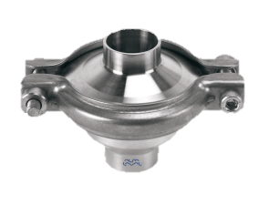 Alfa Laval DIN-25 LKC UltraPure Non-Return Valve, Weld Ends, 316L, 0.5Ra/0.8Ra (Int./Ext.), DIN, FPM