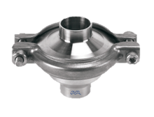 Alfa Laval DIN-100 LKC UltraPure Non-Return Valve, Weld Ends, 316L, 0.5Ra/0.8Ra (Int./Ext.), DIN, FPM