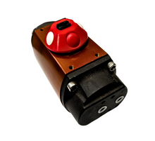 Norbro™ 10RDA40 Double Acting Pneumatic Actuator. Suitable for 1/2", 3/4", 1" Double Acting A44 Series Worcester® Ball Valves A09919