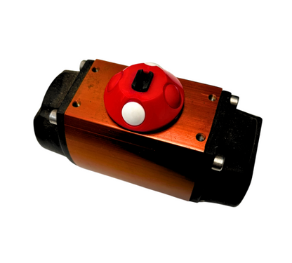 Norbro™ 10RDA40 Double Acting Pneumatic Actuator. Suitable for 1/2", 3/4", 1" Double Acting A44 Series Worcester® Ball Valves A09919