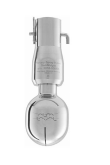 Alfa Laval 3/4" SaniMidget Rotary Spray Head, 180° (Down Flow), Thread, RP (Female)- BSP *POA**