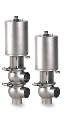Alfa Laval DIN-40 Two Step Unique Single Seat Valve, 0.8/Blasted (Int./Ext.), Normally Open, Maintainable, Change Over, HNBR, Body Type 210, Weld End