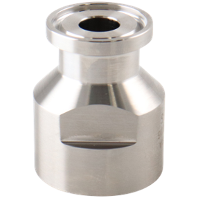 Alfa Laval 1½" x 1½" 22MP NPT Adapter (Female) Tri-Clover® Hygienic, 316L, 0.8Ra (Int./Ext.)