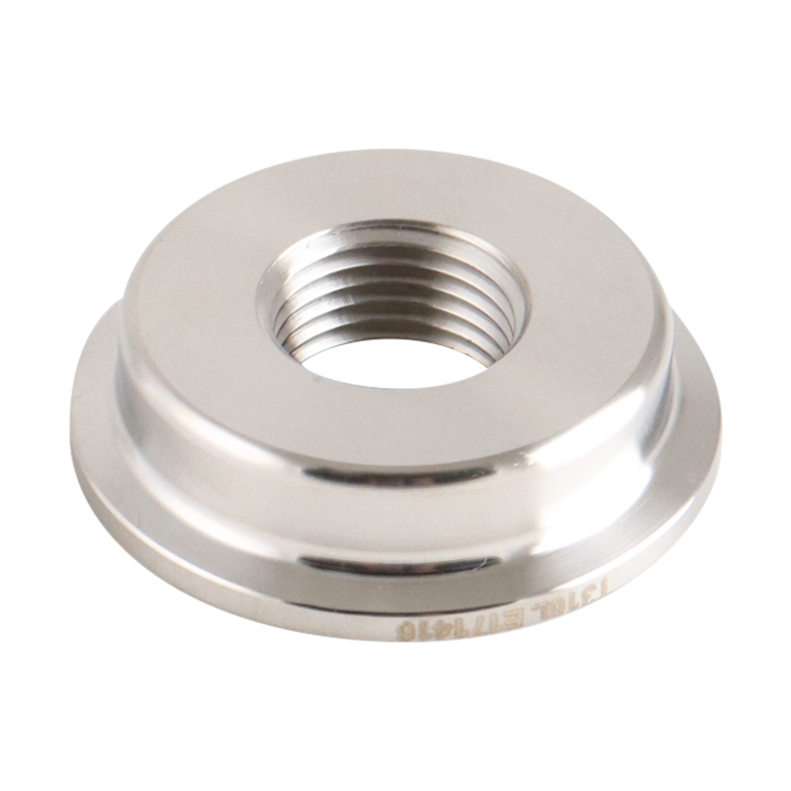 Alfa Laval 1" x 1/2" 23BMP Thermometer Cap Tri-Clover® Hygienic, 316L, 0.8Ra/Polished (Int./Ext.) Tapped with NPT Thread, 3A