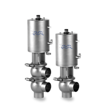 Alfa Laval Two Step Unique Single Seat Valve, 0.8/Blasted (Int./Ext.), Maintainable, Change Over, EPDM, Body Type 220, Weld