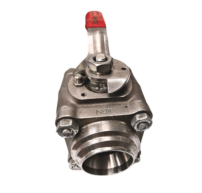 1" Worcester® A44 Series Ball Valve, 316L, PTFE Seats and Seals, Butt Weld. Suits OD (Ext.) Tube c/w Manual ¼ Turn Lever A99503